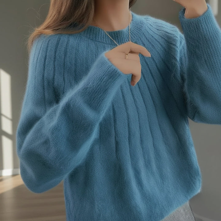 Sophia - Maglione a Maglia in Cashmere Morbido