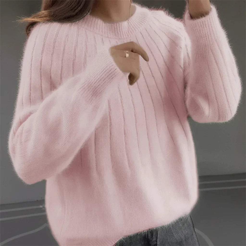 Sophia - Maglione a Maglia in Cashmere Morbido