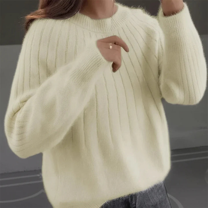 Sophia - Maglione a Maglia in Cashmere Morbido