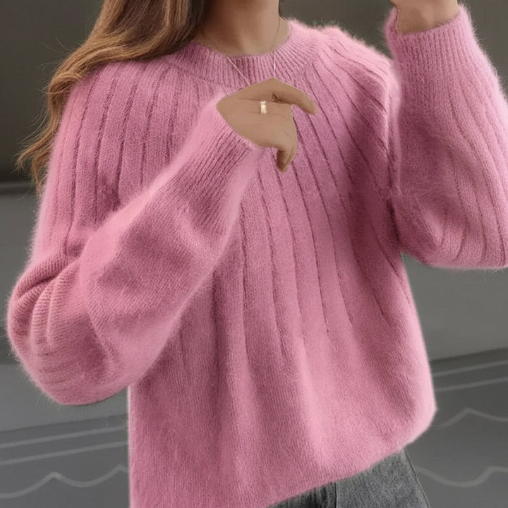 Sophia - Maglione a Maglia in Cashmere Morbido