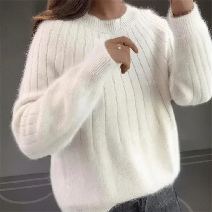 Sophia - Maglione a Maglia in Cashmere Morbido