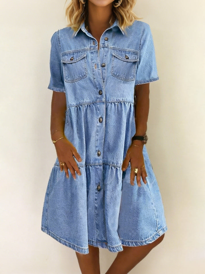 Sofía | Robe en jean décontractée élégante