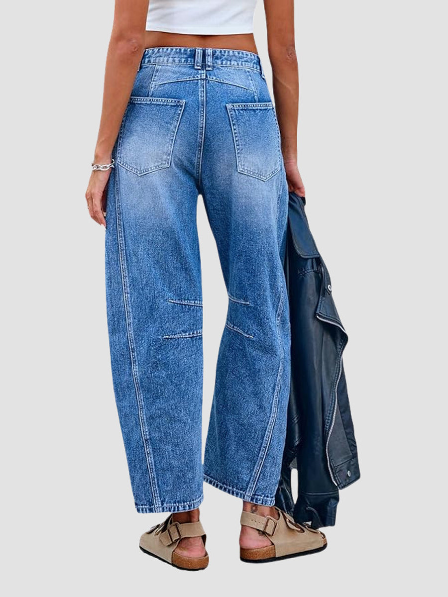 Linda | Jeans évasés décontractés