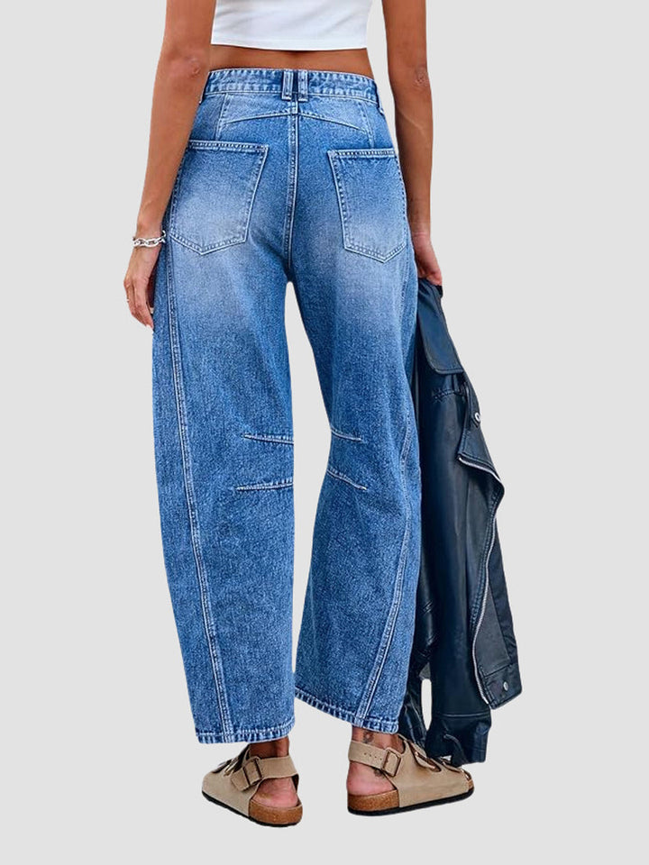 Linda | Jeans évasés décontractés