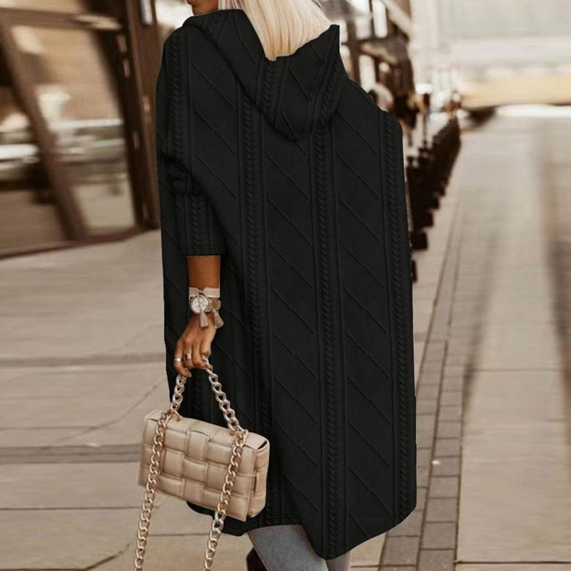 Elliot™ – Hooded Cardigan for Cozy Everyday Elegance