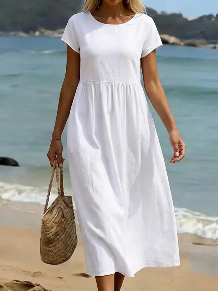 Ursina™ | Robe Midi Fluide