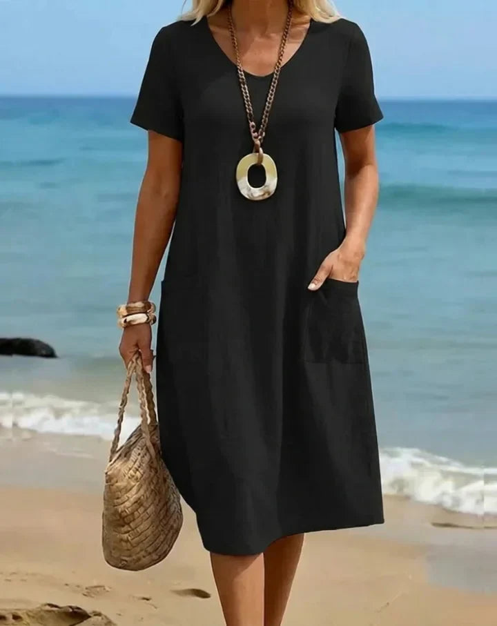 Oriane™ | Robe Maxi Casual Fluide
