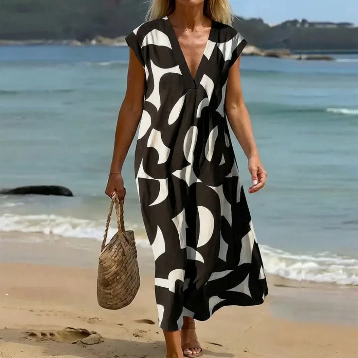 Tatiana™ | Robe Maxi à Détails Découpés