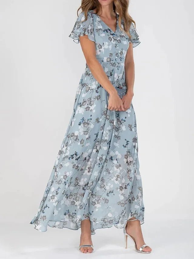 Vivica | Robe Glamoureuse à Couverture du Ventre