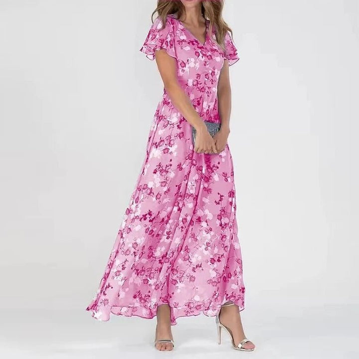 Vivica | Robe Glamoureuse à Couverture du Ventre