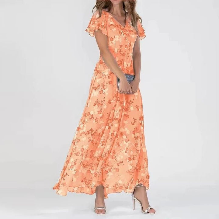Vivica | Robe Glamoureuse à Couverture du Ventre