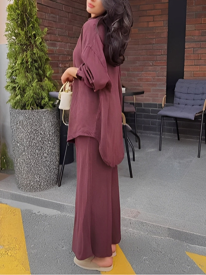Radomira – Ensemble avec un blouse nouée