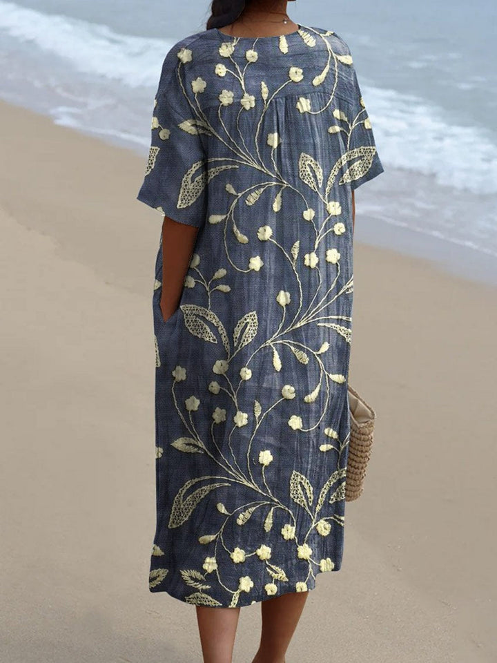 Lieke - Robe Fleurie Vintage