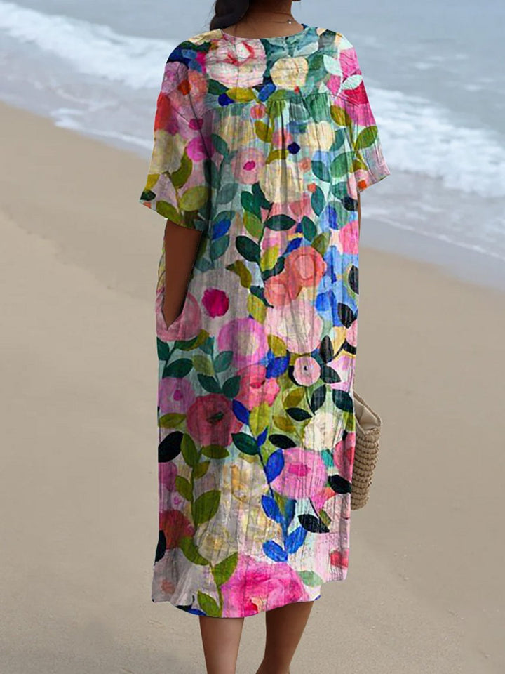 Bente - Robe Fleur Vintage